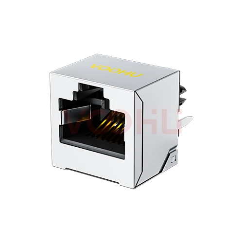 SYT52F1188GWA1DB4134  180&deg;立式  1*1 开口朝上 无LED DIP  RJ45