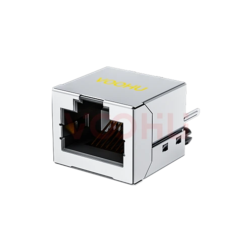 SYT52T1188GWA1DY1008  180&deg;立式  1*1 开口朝上 无LED DIP  RJ45