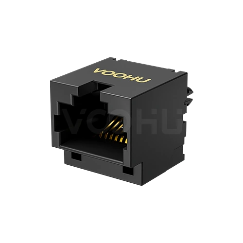 SYT52F1188IWE1DB4K078 180&deg;立式 1*1 开口朝上 无LED DIP RJ45
