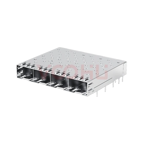 WH194TS19D0S02 5G 1 x 4 镀镍30u'' SFP连接器