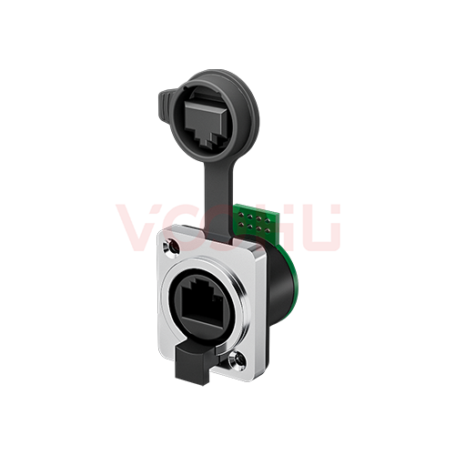 WHK6380005V432000  自锁带防尘盖防水  工业温度 -25℃～+85℃  卡侬自锁系列