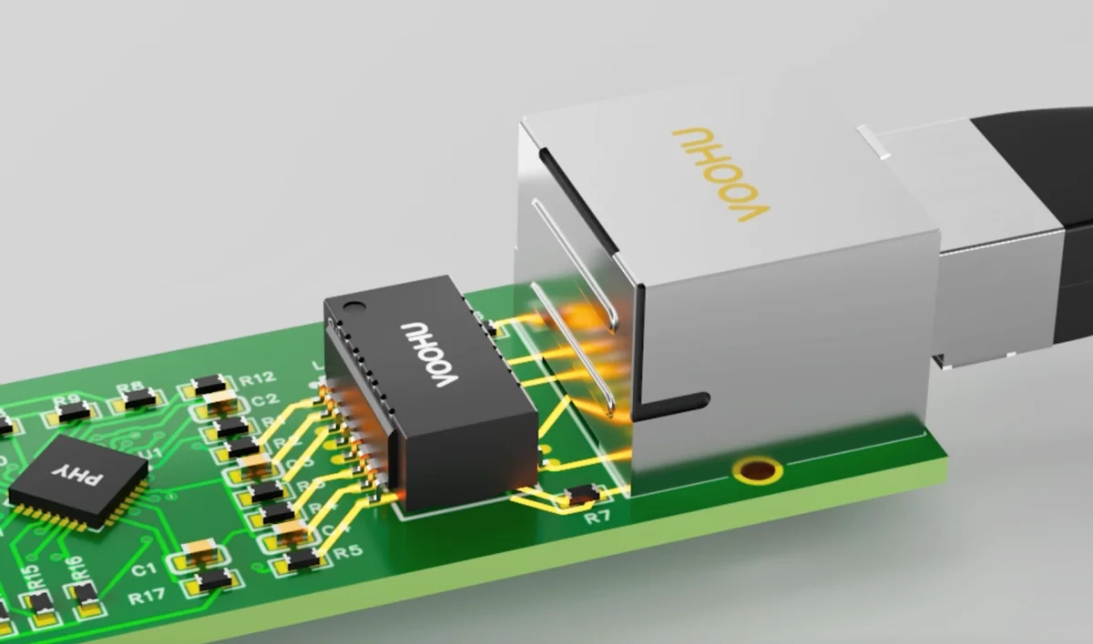 网络变压器：VOOHU WHSG24301G 替代 Pulse H5120NL 对比报告