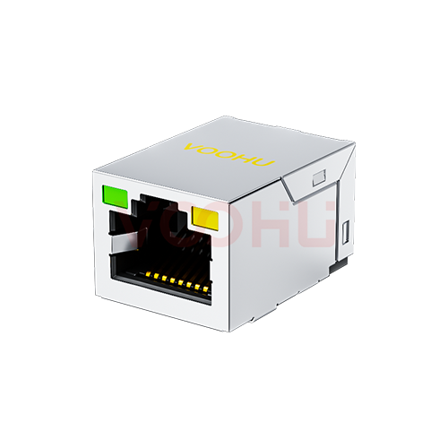 SYT911B202AA2W4S057  90&deg;  1*1 开口向上  SMT 10/100BASE  RJ45 网络接口