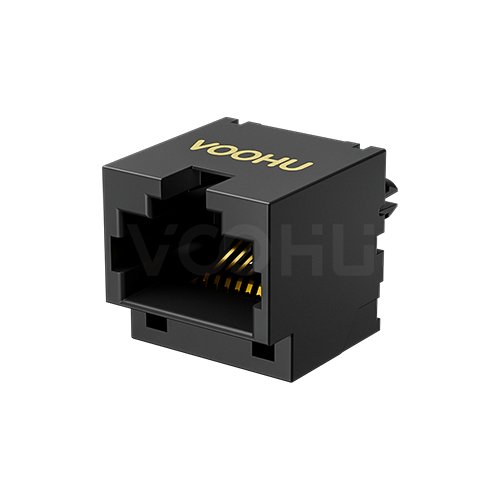 SYT52F1188IWA1DB4K078  180&deg;立式  1*1 开口朝上 无LED DIP  RJ45