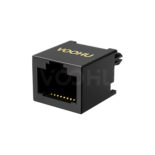SYT52T1188IWA1DB1057 180&deg;立式  1*1 开口朝上 52T 8P8C 全塑 RJ45