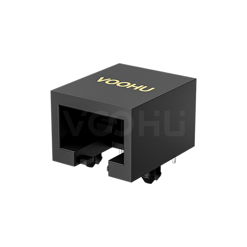 SYT53211188IWA1DB1006  90&deg; 侧面插入 1*1 开口朝下 无LED 5321 8P8C DIP RJ45