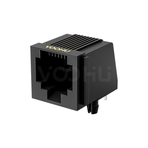 SYT5721E1188IWA1DB1006  1*1 8P8C无灯带耳朵  RJ45