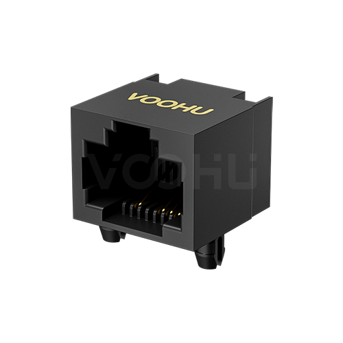 WH56A11810011101 90&deg; 1*1	100BASE NO LED RJ45网络接口