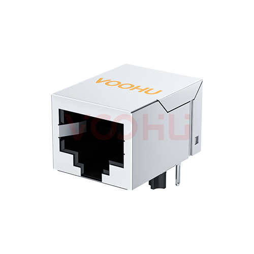 SYT1A11B048GWA1D  90&deg; 侧面插入  开口朝下 1X1 100BASE  RJ45