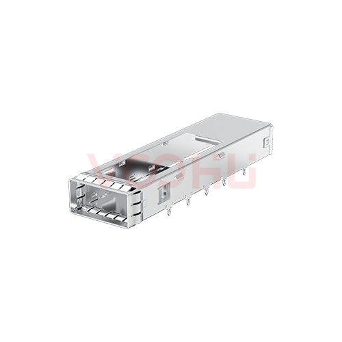 WH8117701N011 1*1 400G Press Fit QSFP-DD 光纤笼子