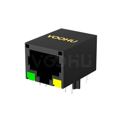 SYT111B178JB2A1DDJP  90&deg; 侧面插入 1*1  开口朝下 10/100BASE G/Y DIP  RJ45