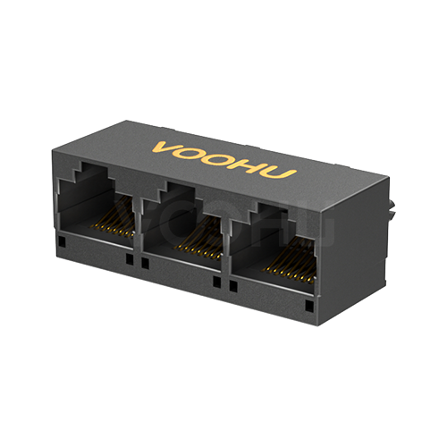 SYT52241388IWA1DY1188 RJ45 180&deg;	1*3 DIP RJ45网络接口